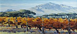 Autumn Vines near Oude Libertas | 2013 | Oil on Canvas | 46 X 64 cm